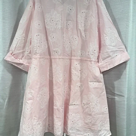 Zara Soft Pink Floral Dress - Picture 3 of 3